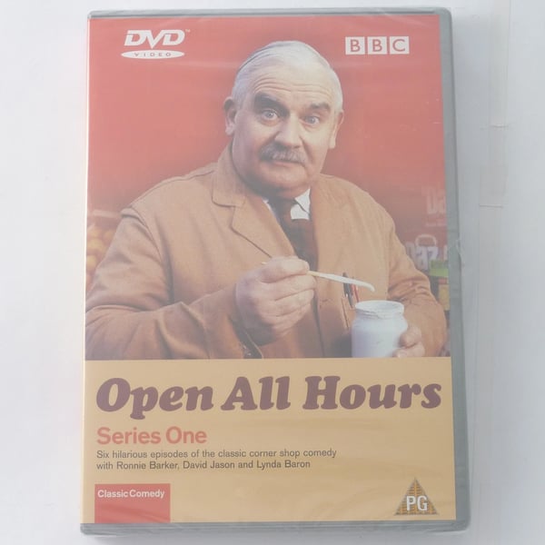 Open All Hours Series 1 DVD Ronnie Barker BBC Comedy Sitcom TV Series Funny Brand New