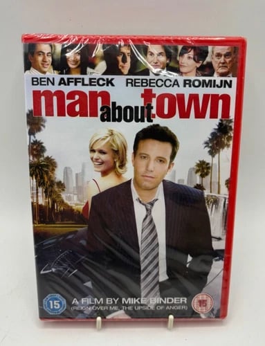 Man About Town (DVD 2006) Ben Affleck / Rebecca Romijn - Brand New Man About Town (DVD 2006) Ben Affleck / Rebecca Romijn - Brand New
