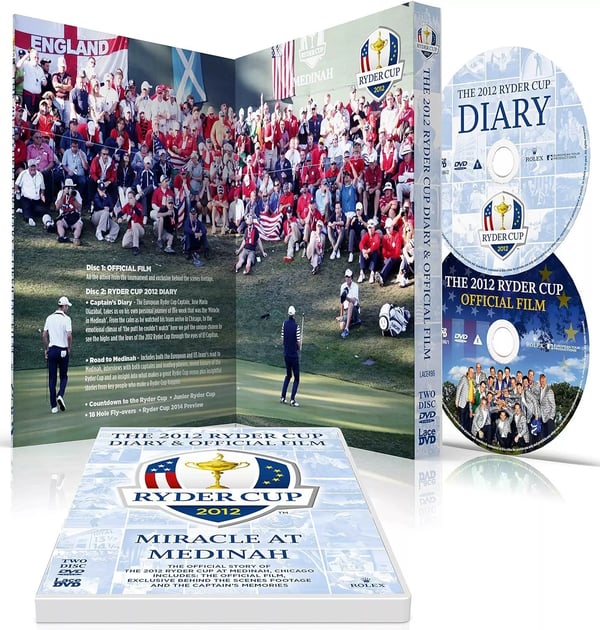 Ryder Cup 2012 Diary and Official Film (39th) (DVD) - Brand New Ryder Cup 2012 Diary and Official Film (39th) (DVD) - Brand New