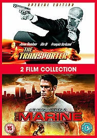 The Transporter / The Marine DVD 2-Disc Sett med Jason Statham & John Cena The Transporter / The Marine DVD 2-Disc Sett med Jason Statham & John Cena
