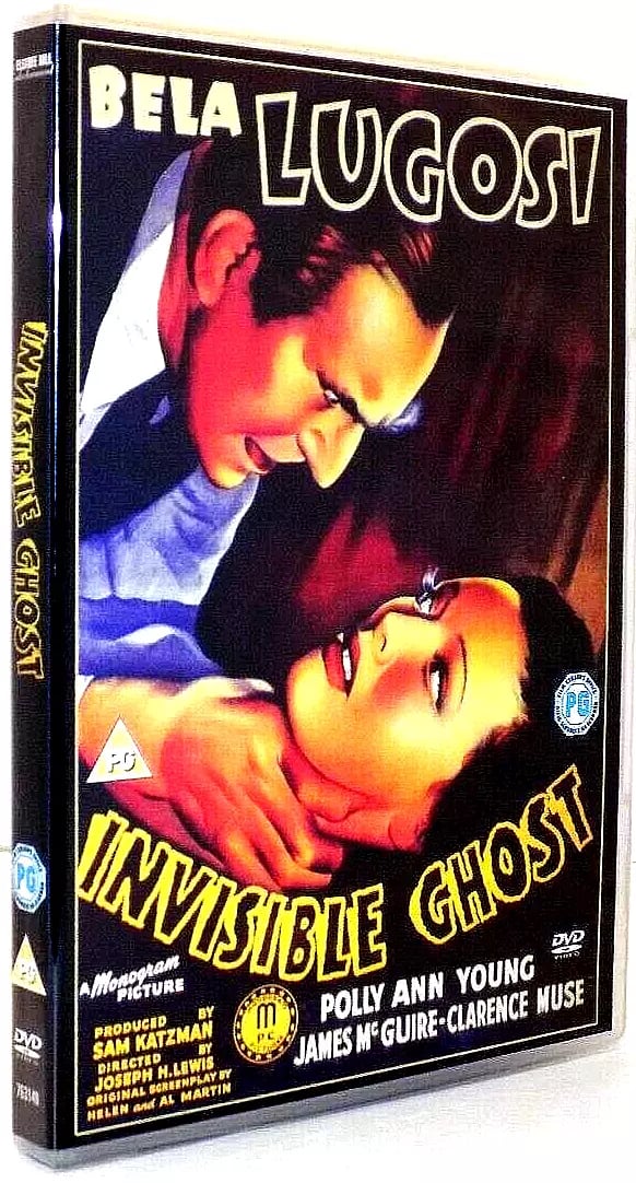 Invisible Ghost (1941) DVD - Bela Lugosi Skrekk Invisible Ghost (1941) DVD - Bela Lugosi Skrekk