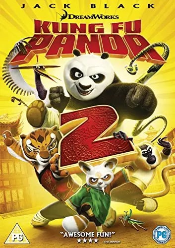 Kung Fu Panda 2 (2011) DVD med Jack Black Kung Fu Panda 2 (2011) DVD med Jack Black