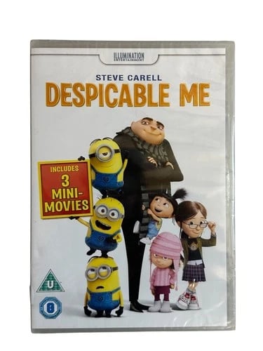 Grusomme Meg (Despicable Me) DVD med Steve Carell