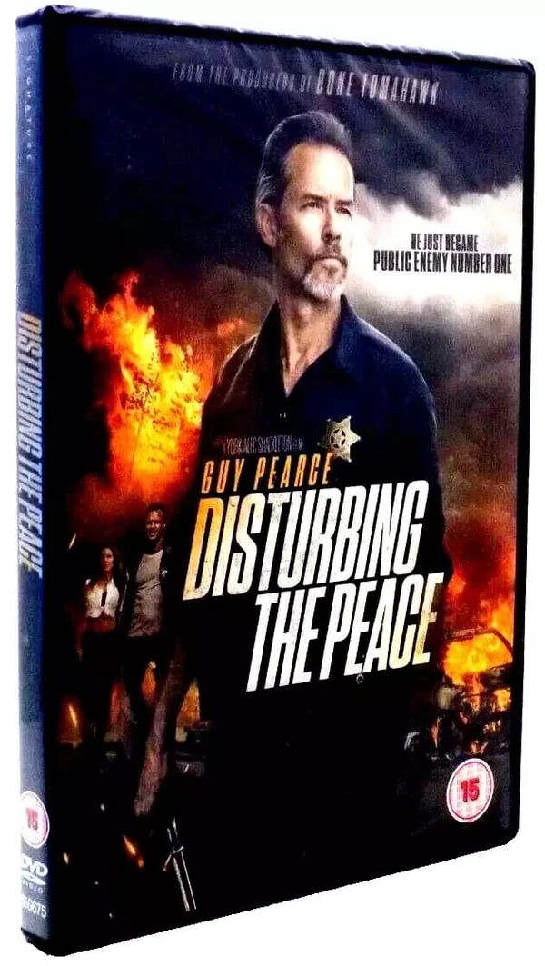 Disturbing the Peace (DVD, 2020) med Guy Pearce