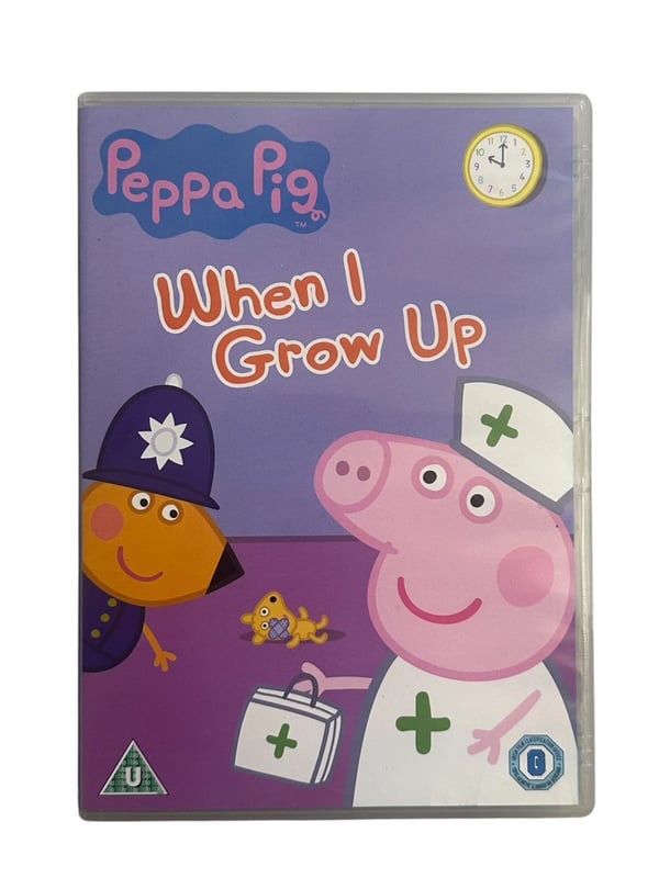 Peppa Pig When I Grow Up [DVD] Brand (N17) Brand New