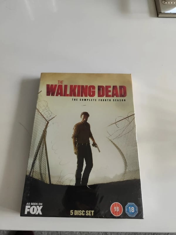 The Walking Dead - Sesong 4 (DVD, 2014) - 5 plater