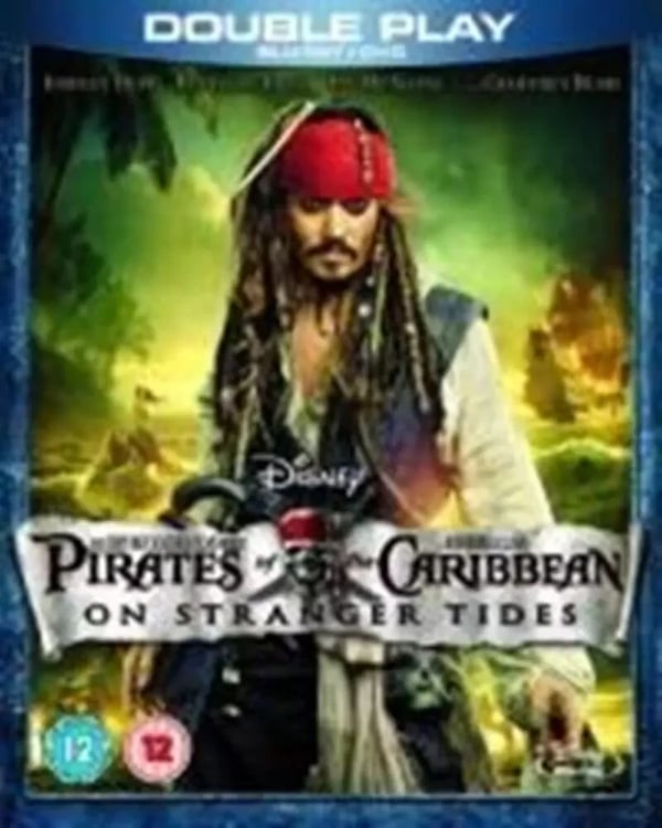 Pirates of the Caribbean: On Stranger Tides Blu-ray Ian McShane (2011) Brand New