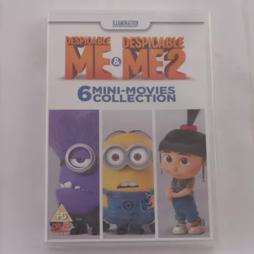 Grusomme Mig & Grusomme Mig 2 - 6 Mini-Film (DVD, 2014)