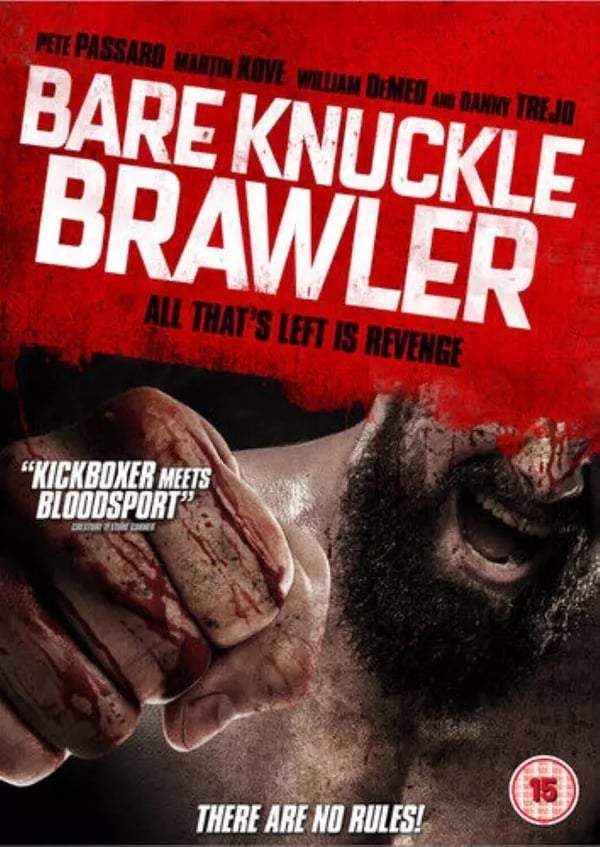 Bare Knuckle Brawler DVD Action Danny Trejo Brand New