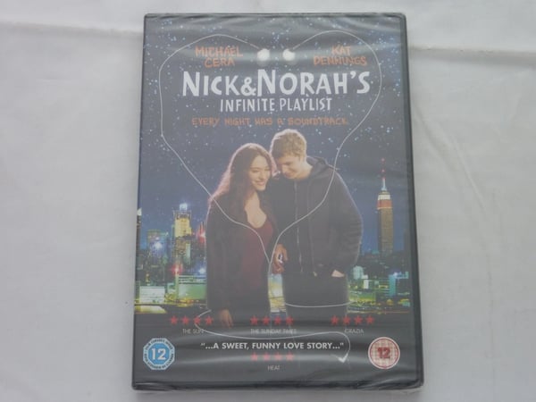 Nick & Norahs uendelige playliste DVD - Romantisk komedie