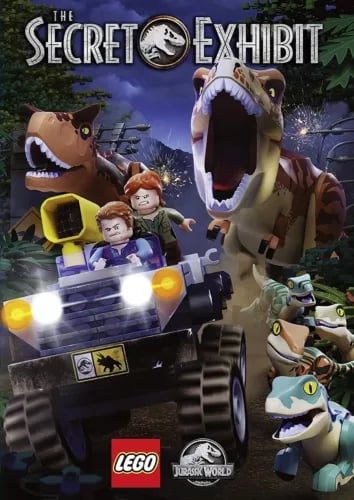 LEGO Jurassic World - The Secret Exhibit (DVD) Brand New