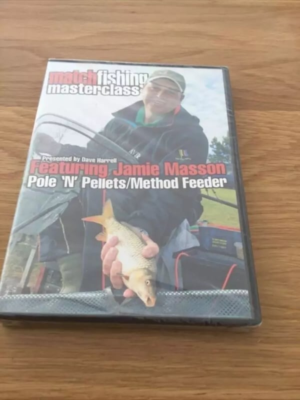 Match Fishing Masterclass (2007) DVD med Jamie Masson Match Fishing Masterclass (2007) DVD med Jamie Masson