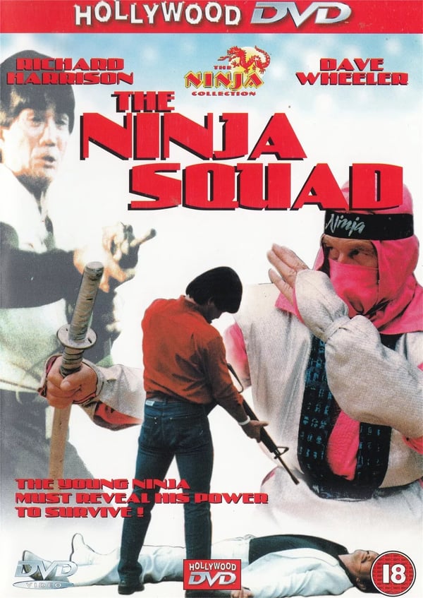 The Ninja Squad DVD med Richard Harrison