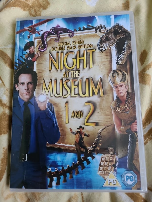 NIGHT AT THE MUSEUM 1 AND 2 BEN STILLER Brand New