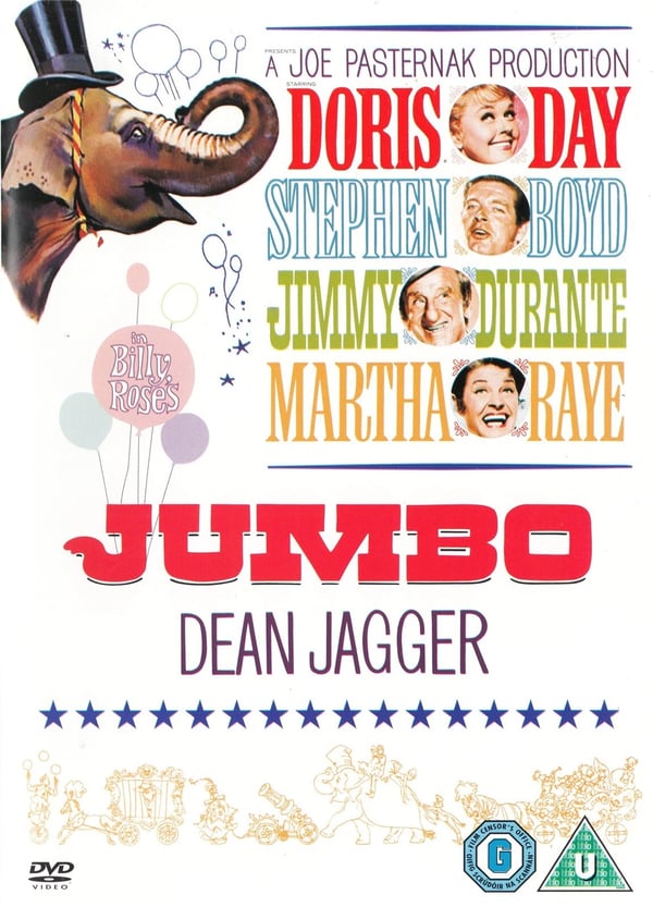 Jumbo (DVD) – Doris Day, Dean Jagger – Region 2 Jumbo (DVD) – Doris Day, Dean Jagger – Region 2