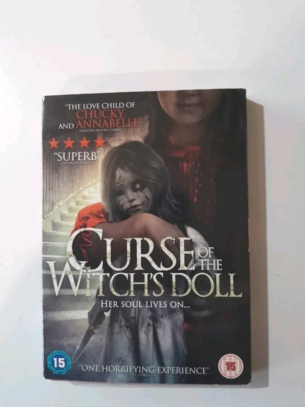 Curse of the Witch's Doll (2017) - Kauhu-DVD slipcoverilla