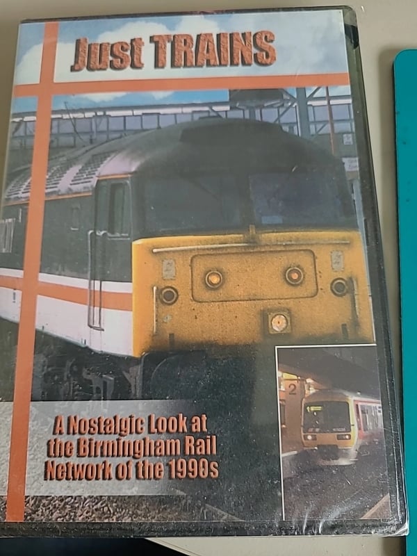 JUST TRAINS: Birmingham Rail Network på 1990-talet (DVD) JUST TRAINS: Birmingham Rail Network på 1990-talet (DVD)