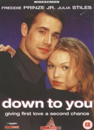 Down To You DVD - Romantisk Komedie (2002) Freddie Prinze Jr.