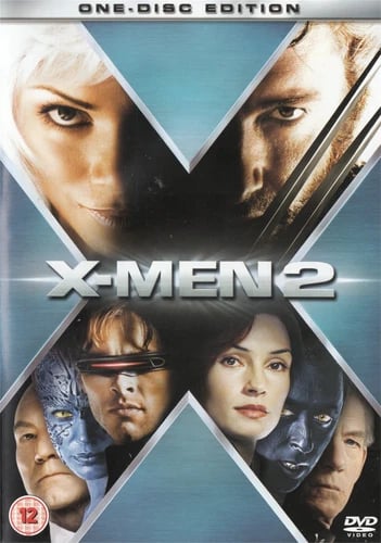 X-Men 2 – Action DVD med Hugh Jackman, Patrick Stewart (Region 2)