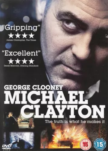Michael Clayton DVD – Thriller med George Clooney & Tilda Swinton