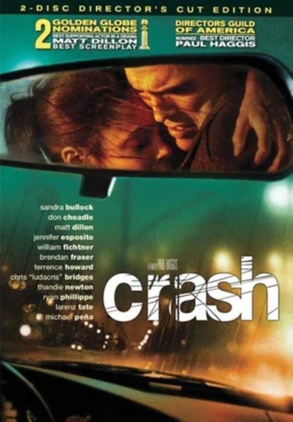 Crash (2006) DVD – Draama Sandra Bullockin kanssa