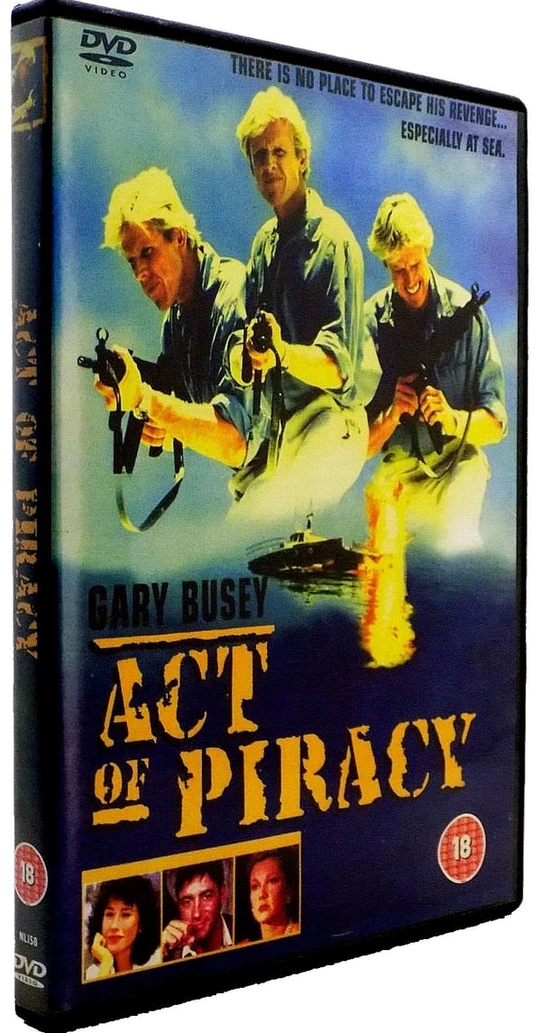 Act of Piracy DVD (1988) med Gary Busey