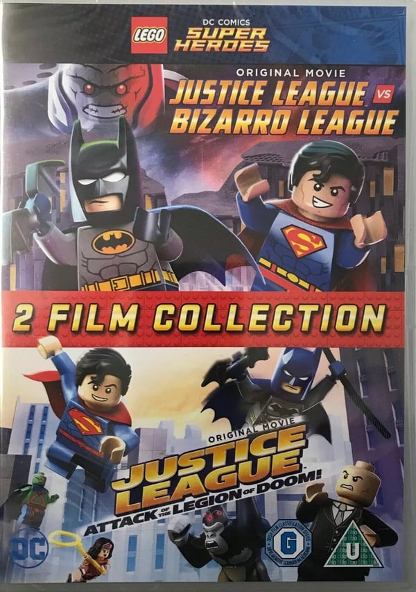 Lego: Justice League Vs Bizarro League / Attack Of The Legion Of Doom (DVD)