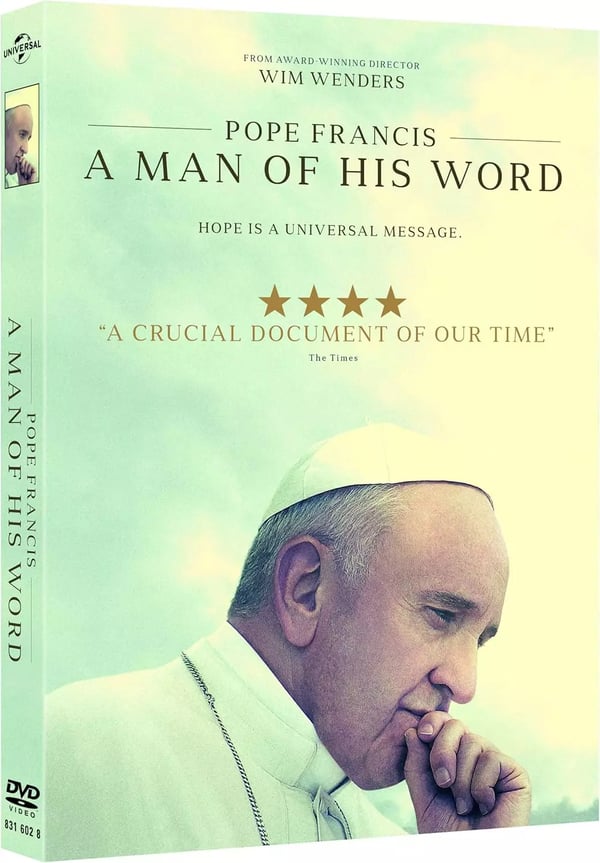 Pope Francis - A Man of His Word DVD (2018) AND Brand New