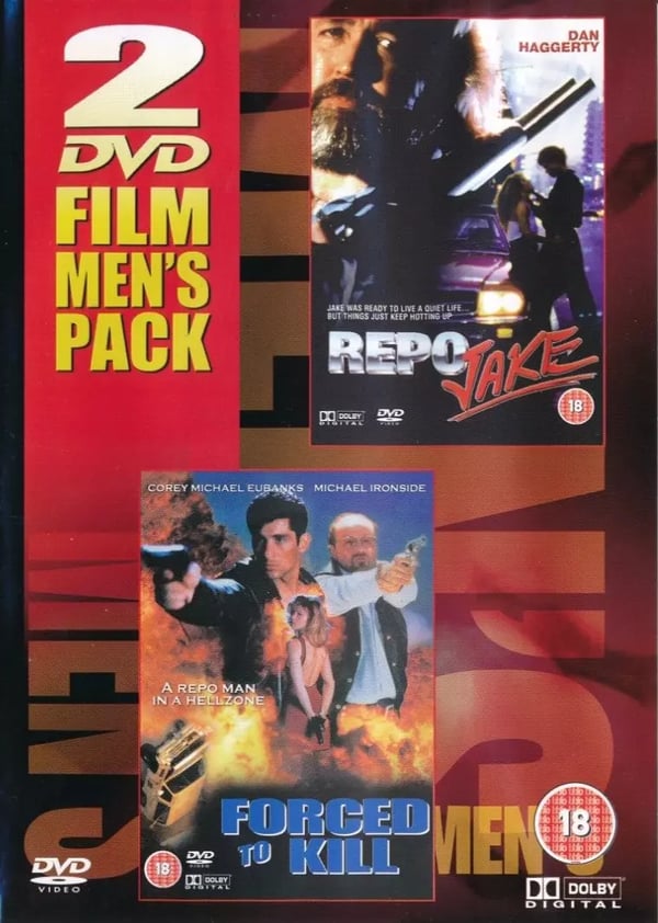 Repo Jake & Forced to Kill - Double Pack DVD Movie - Brand Brand New
