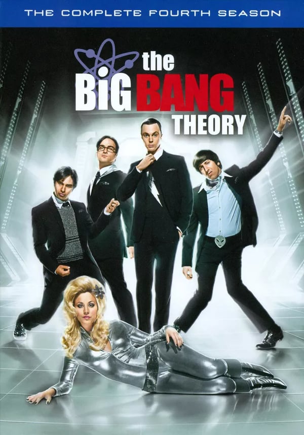 THE BIG BANG THEORY THE COMPLETE FORTH SEASON Brand New THE BIG BANG THEORY THE COMPLETE FORTH SEASON Brand New