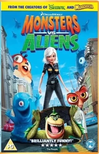 Monsters Vs Aliens (PG) 2009 (DVD Kids) - Brand New