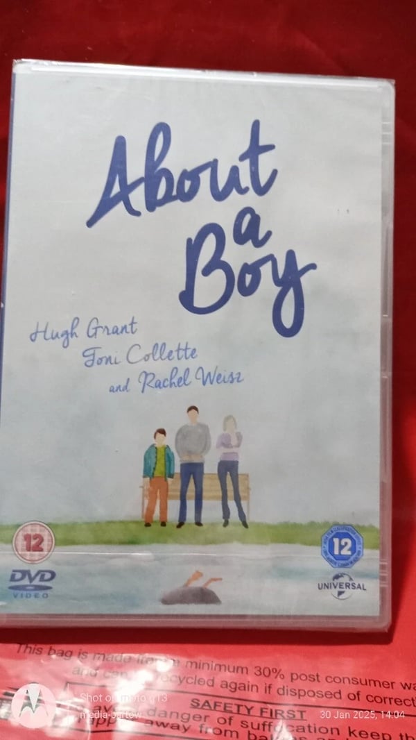 ABOUT A BOY - HUGH GRANT - DVD Brand New