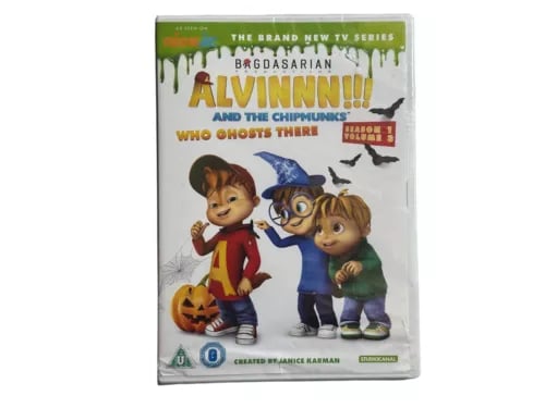 Alvin & The Chipmunks - Who Ghosts There - Season 1 - Vol 3 (DVD) (N13) Brand New Alvin & The Chipmunks - Who Ghosts There - Season 1 - Vol 3 (DVD) (N13) Brand New