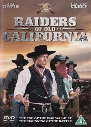Raiders Of Old California - Jim Davis, lee Van Cleef - All Regions DVD Brand New