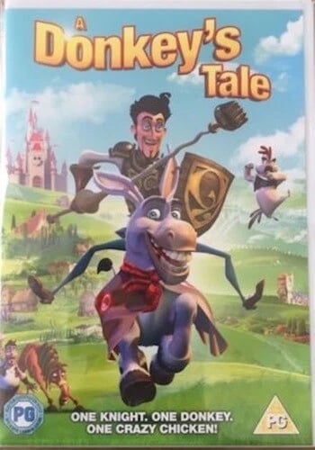 DVD - A Donkey's Tale - one knight, one donkey, one crazy chicken Brand New