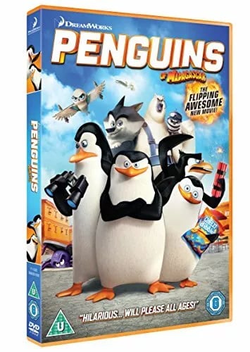 Penguins of Madagascar DVD Simon J. Smith 2015 Value Guaranteed Brand New