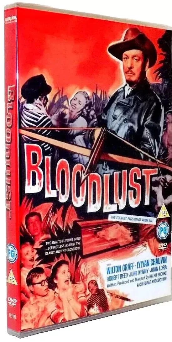 Bloodlust (1961) DVD Wilton Graff, June Kenney, Joan Lora, Walter Brooke - Brand New