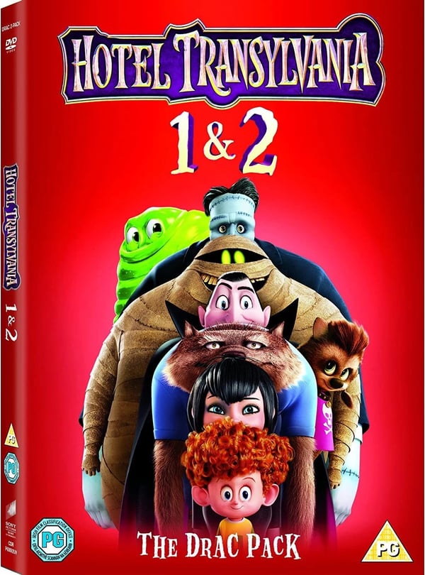 Hotel Transylvania 1-2 (DVD) - Brand Brand New