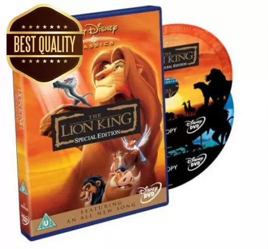 The Lion King DVD Animation & Anime (2003) Matthew Broderick Brand New