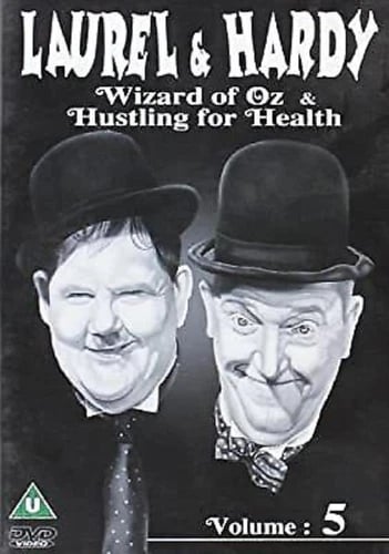 Laurel And Hardy - Wizard Of Oz / Hustling For Health vol.5 Stan Laurel DVD Brand New
