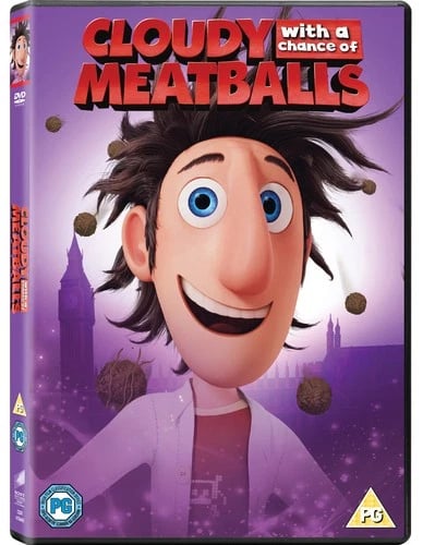 Cloudy With a Chance of Meatballs (2015) DVD – Animert Familiefilm