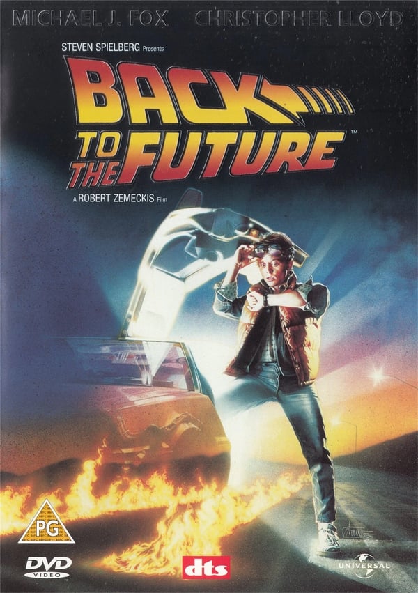 Back To The Future - Christopher Lloyd, Michael J Fox - Region 2 DVD Brand New
