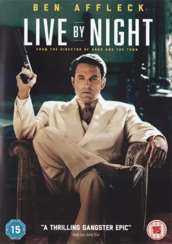 Live By Night DVD - Ben Affleck