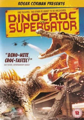 Dinocroc VS Supergator - Roger Corman (Anchor Bay) - Region 2 DVD Brand New