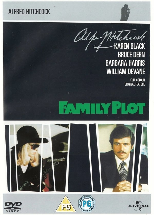 Family Plot (DVD) med Karen Black, Bruce Dern, Barbara Harris Family Plot (DVD) med Karen Black, Bruce Dern, Barbara Harris