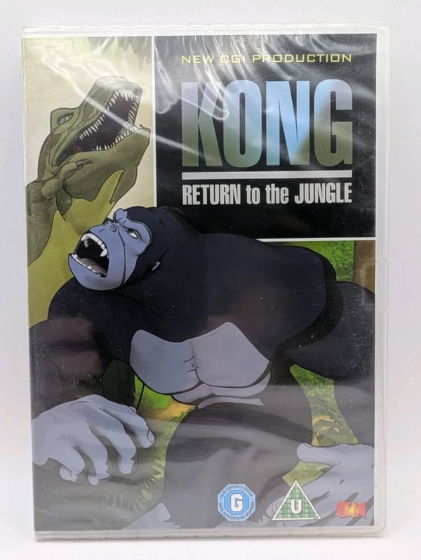 KONG RETURN TO THE JUNGLE DVD . Brand New