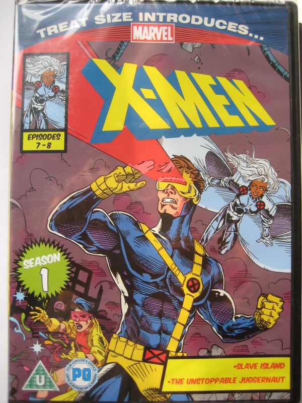Marvel X-Men Kausi 1, Jaksot 7-8 (DVD, PAL, Animoitu)