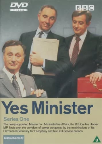 Yes Minister – Sæson 1 (BBC DVD, Region 2)