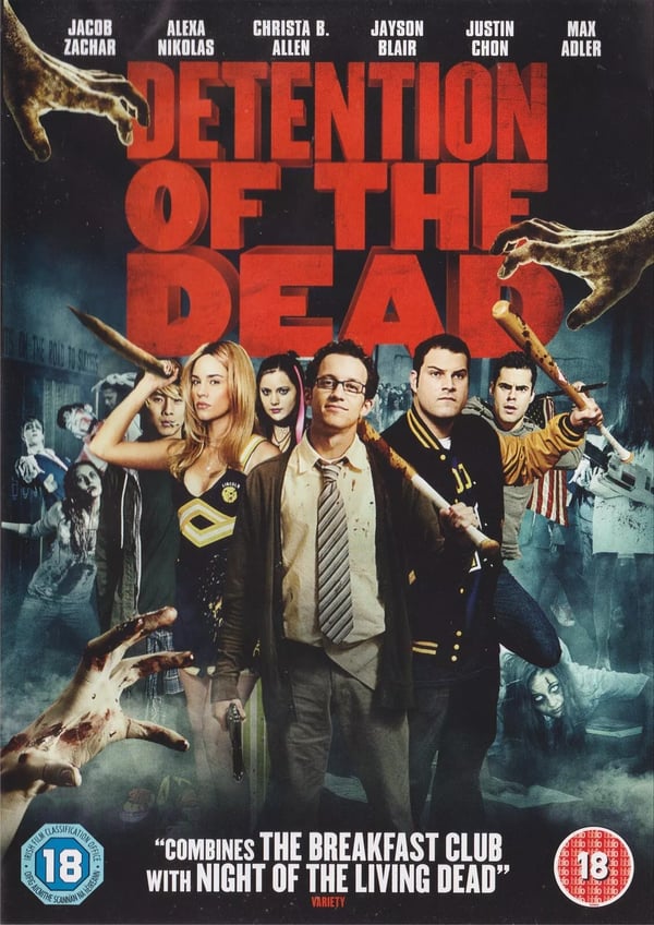 Detention Of The Dead - Jacob Zahar, Alexa Nikolas - Region 2 DVD Brand New