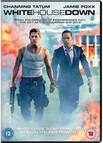 White House Down (2014) DVD med Jamie Foxx